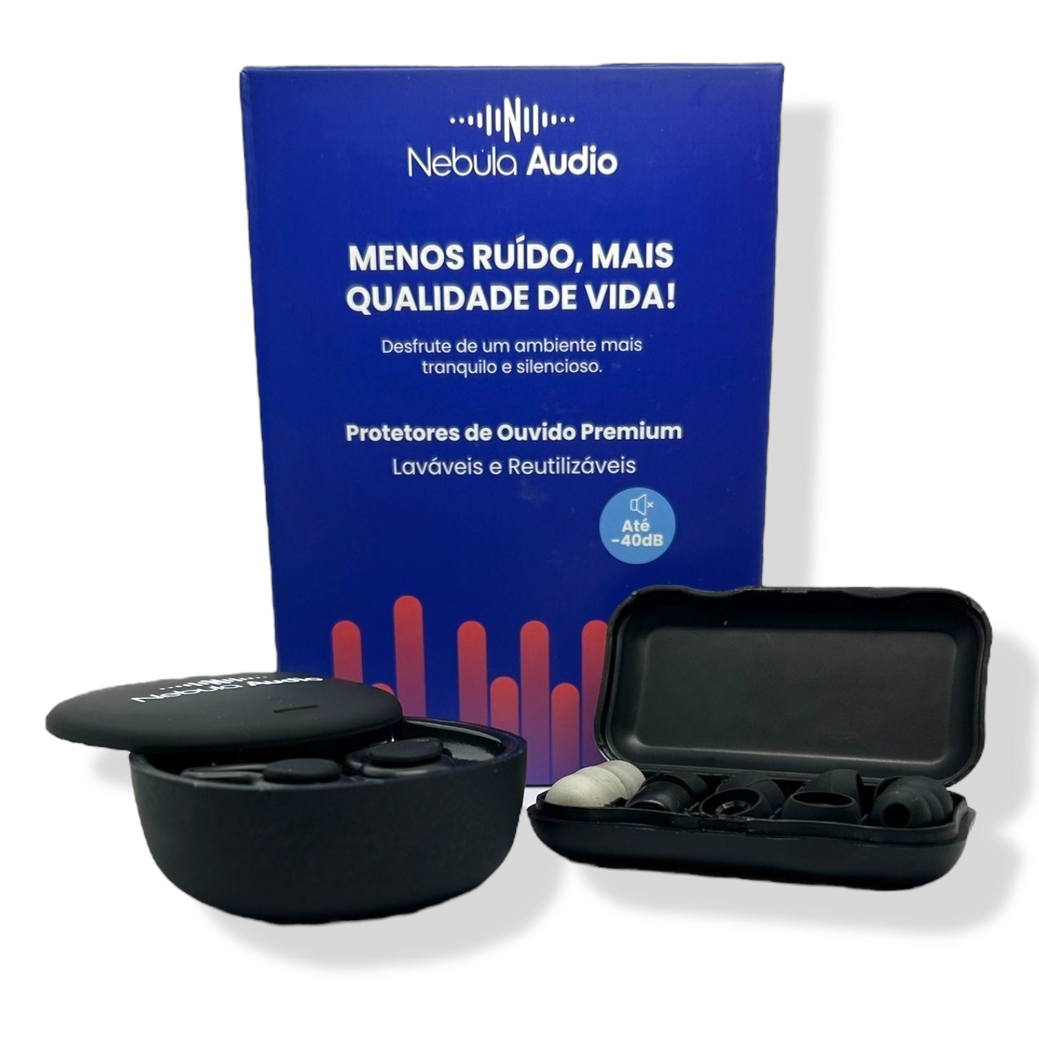 Protetor de Ouvido Quiet PRO 2 - Certificado - Nebula Audio