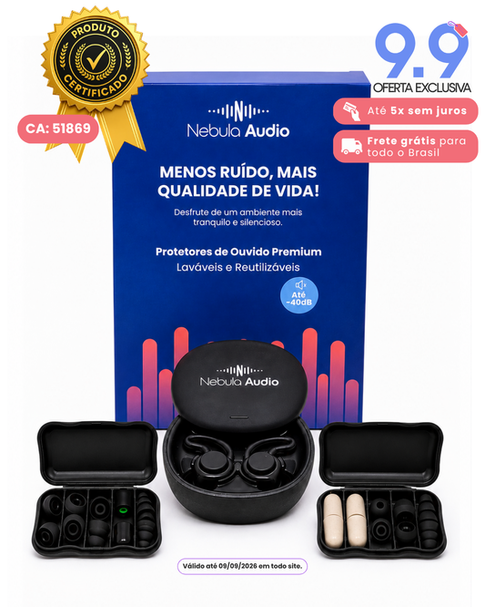 Protetor de Ouvido Quiet PRO 2 - Certificado