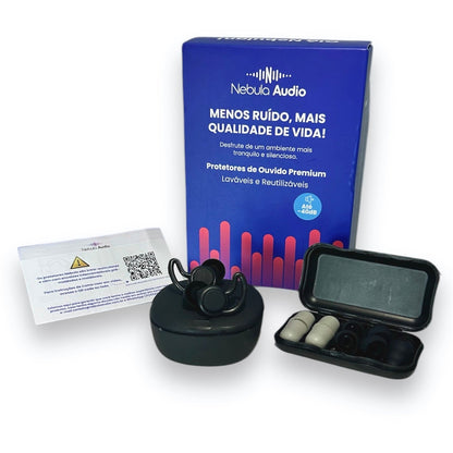 Protetor de Ouvido Quiet PRO 2 - Certificado - Nebula Audio