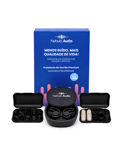 Protetor de Ouvido Quiet PRO 2 - Certificado - Nebula Audio